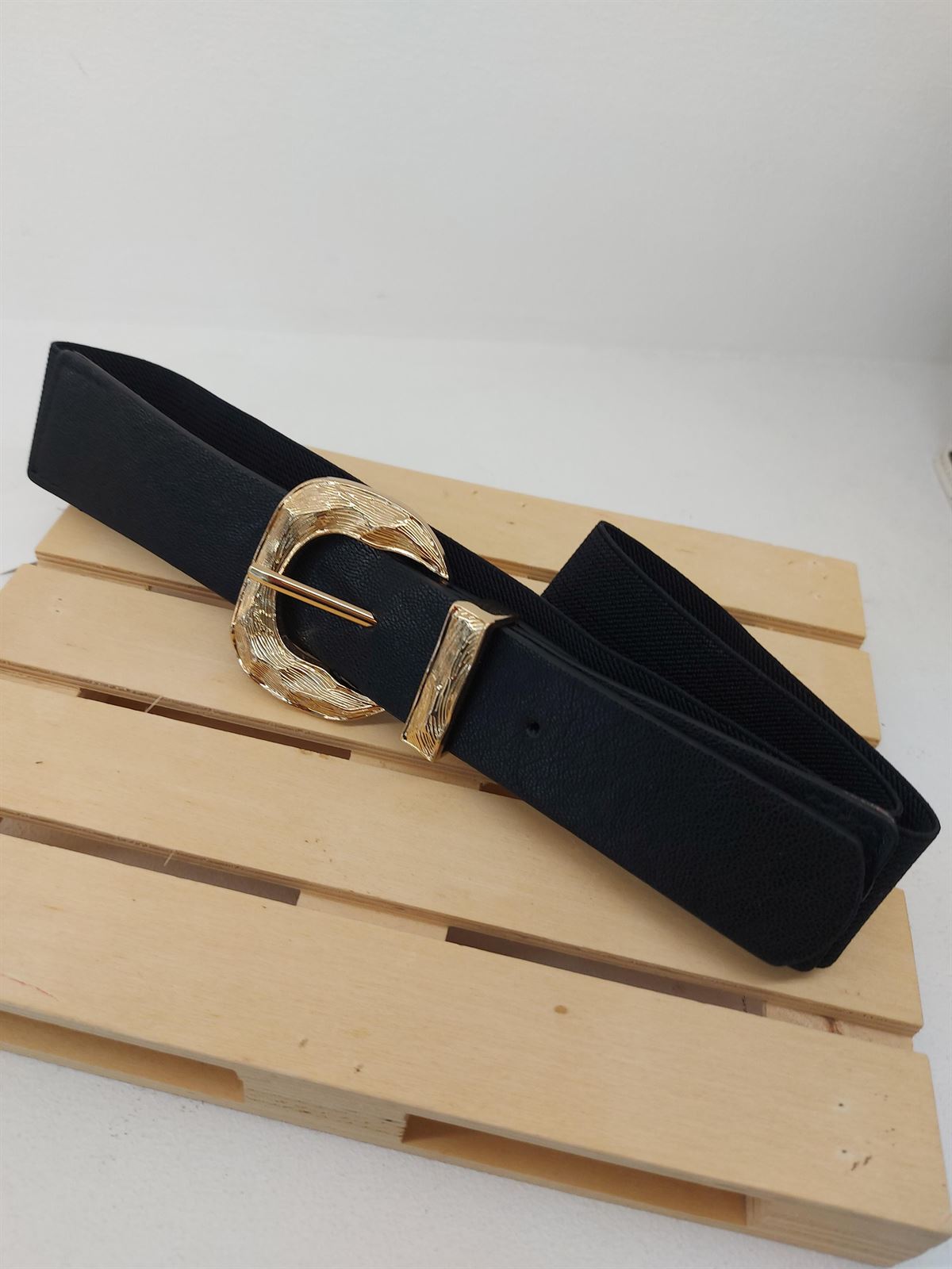 CINTURÓN HEBILLA ORO - Imagen 1
