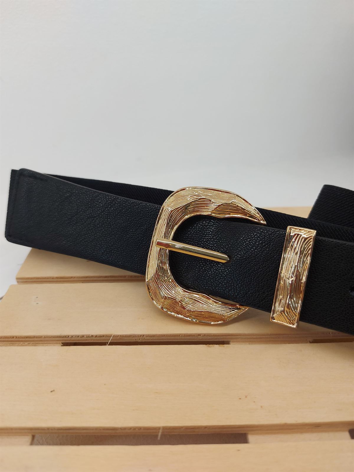 CINTURÓN HEBILLA ORO - Imagen 2