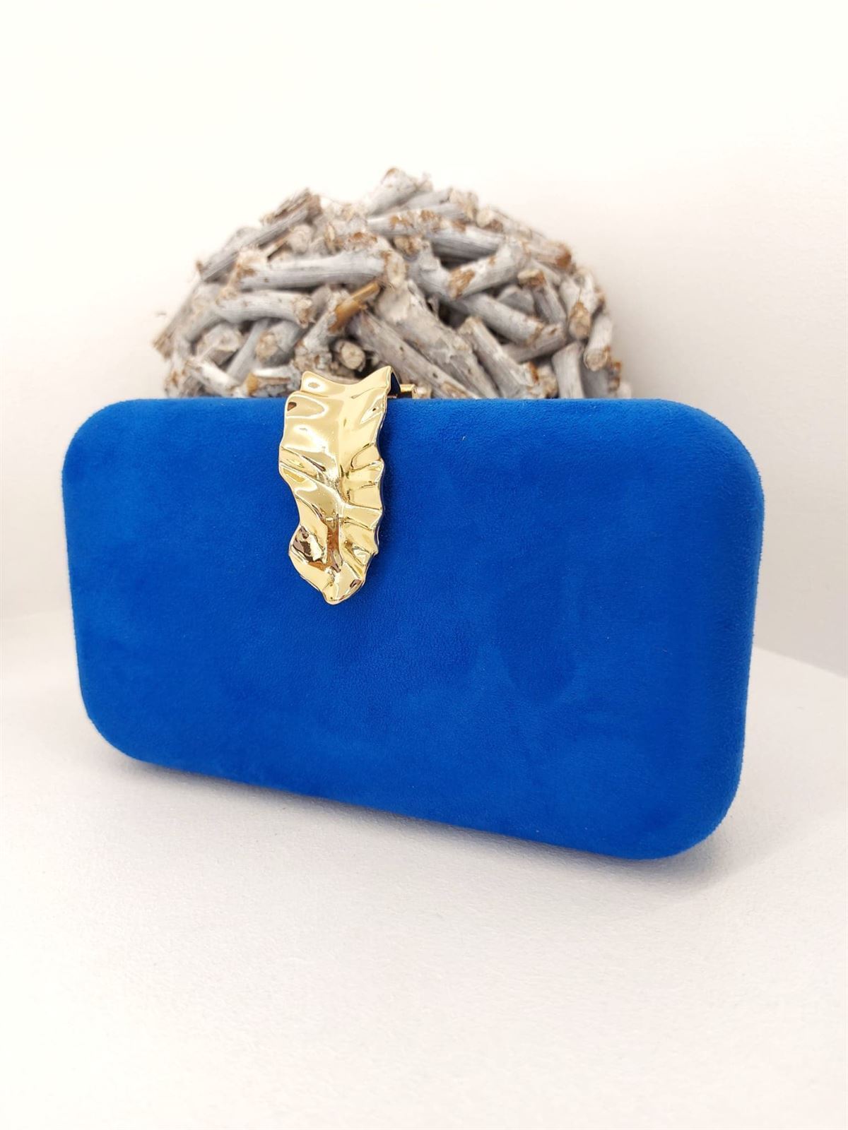 CLUTCH ANTELINA AZUL - Imagen 1