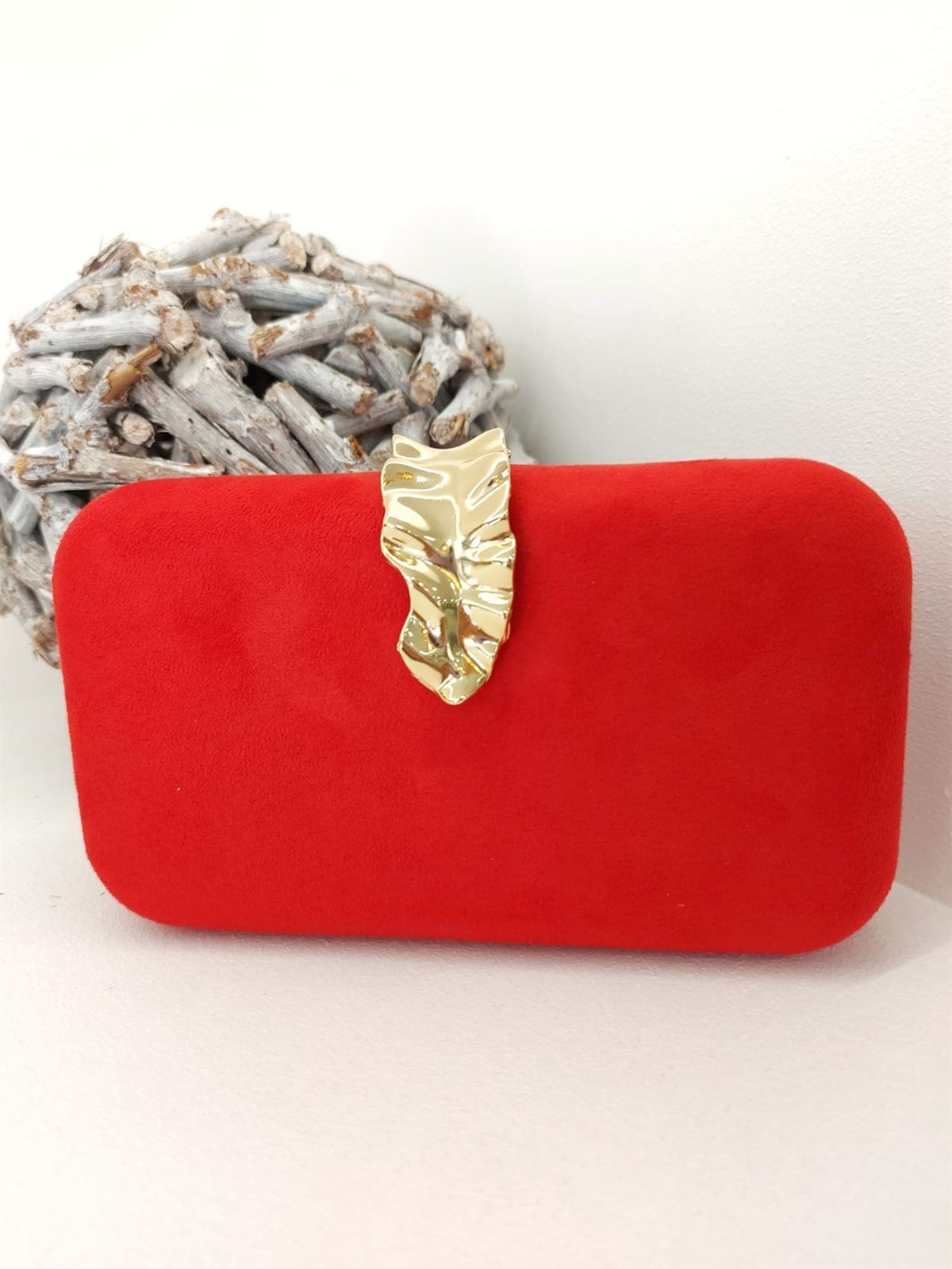 CLUTCH ANTELINA ROJO - Imagen 1