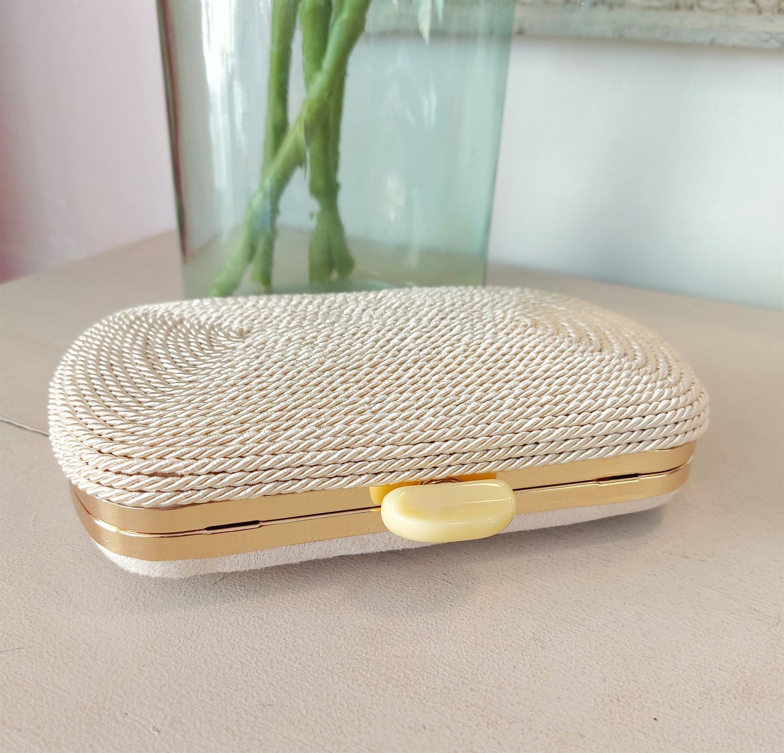 CLUTCH CUERDA DORADO - Imagen 3