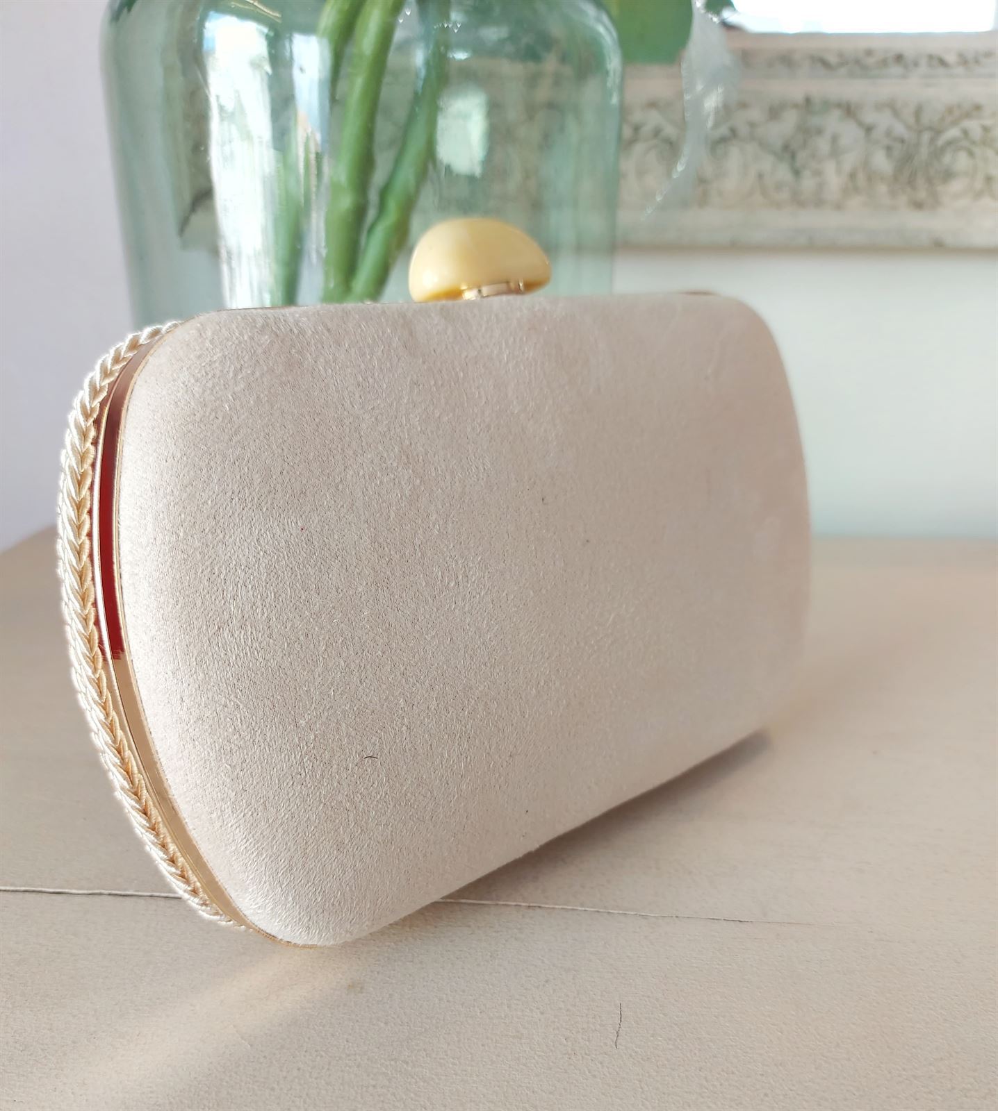 CLUTCH CUERDA DORADO - Imagen 4