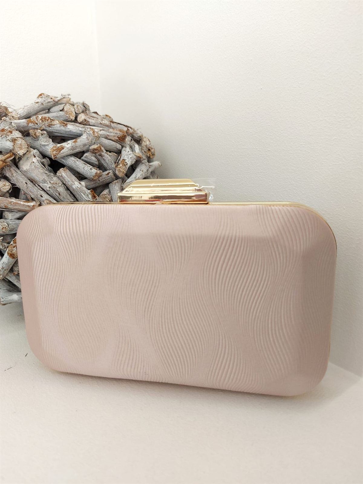 CLUTCH ROSA NUDE - Imagen 1