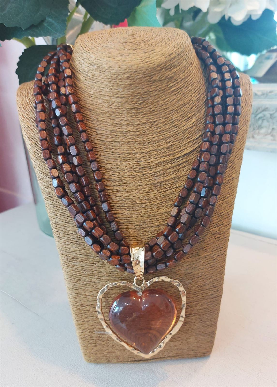 COLLAR ACERO CORAZON - Imagen 1