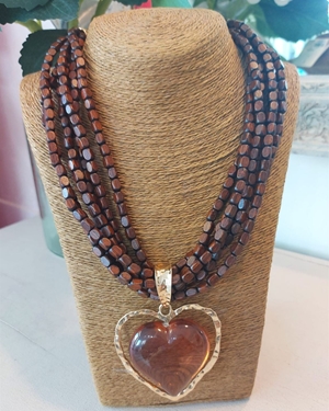 COLLAR ACERO CORAZON - Imagen 1