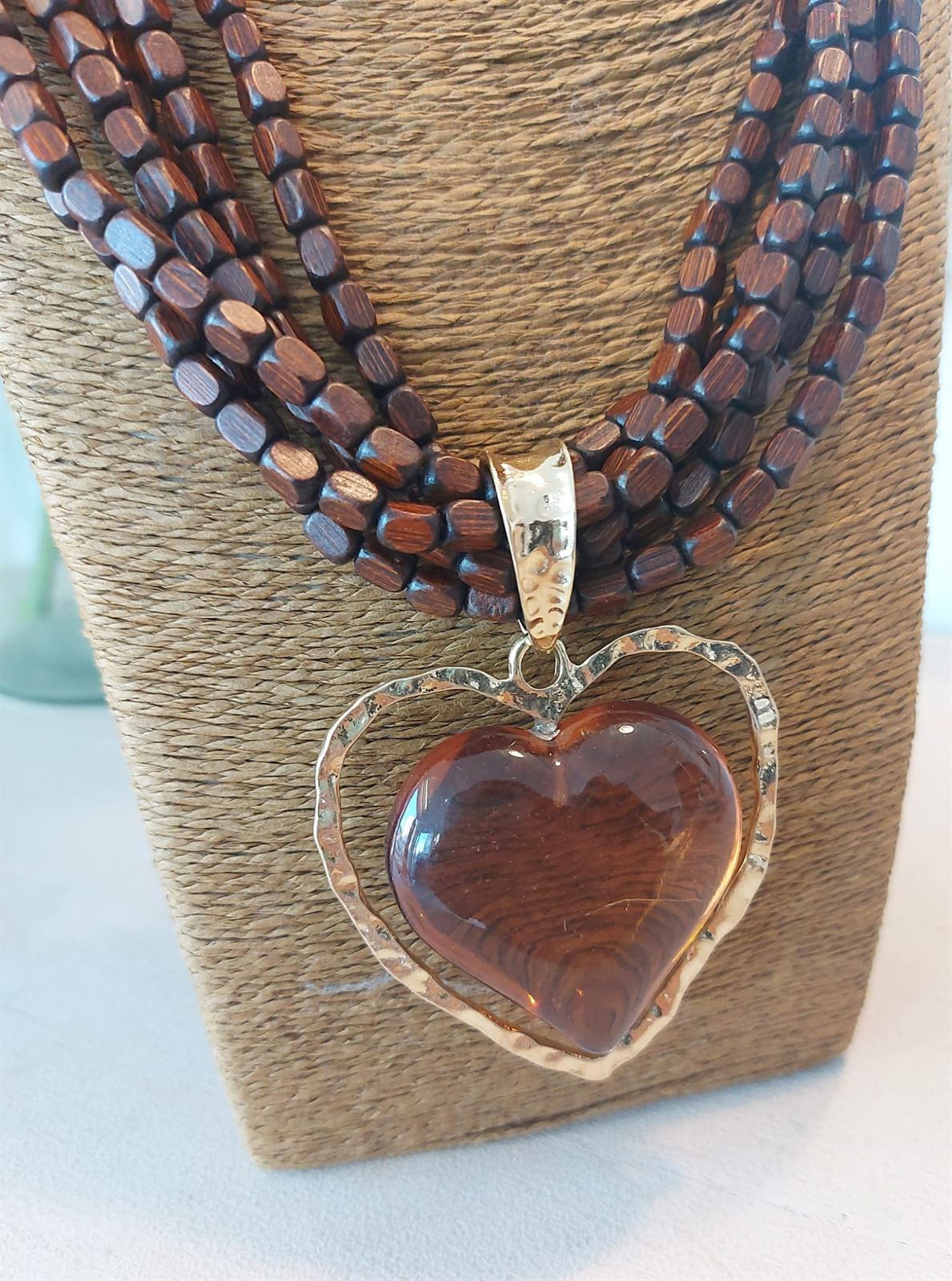 COLLAR ACERO CORAZON - Imagen 2