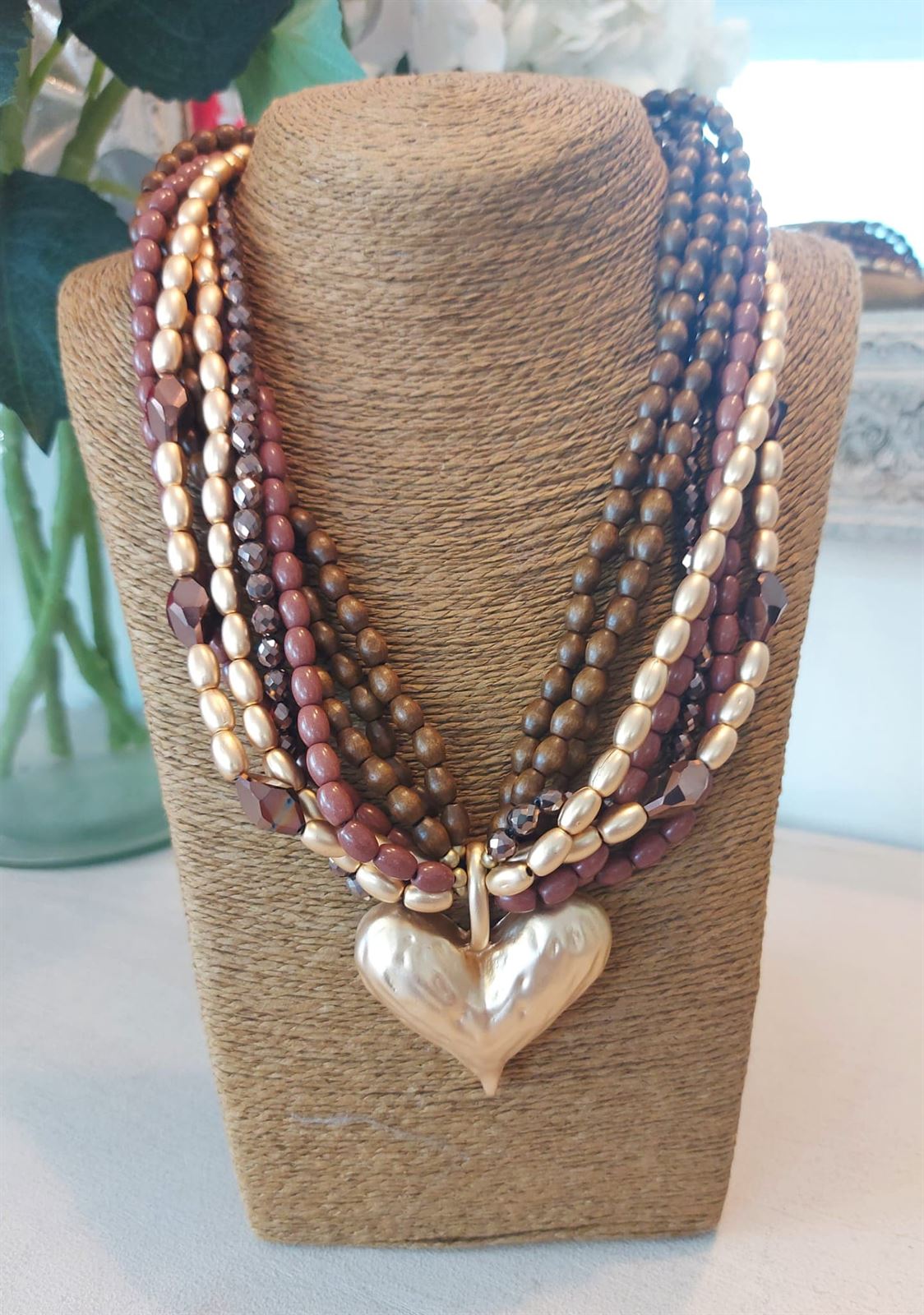 COLLAR ACERO CORAZON - Imagen 2