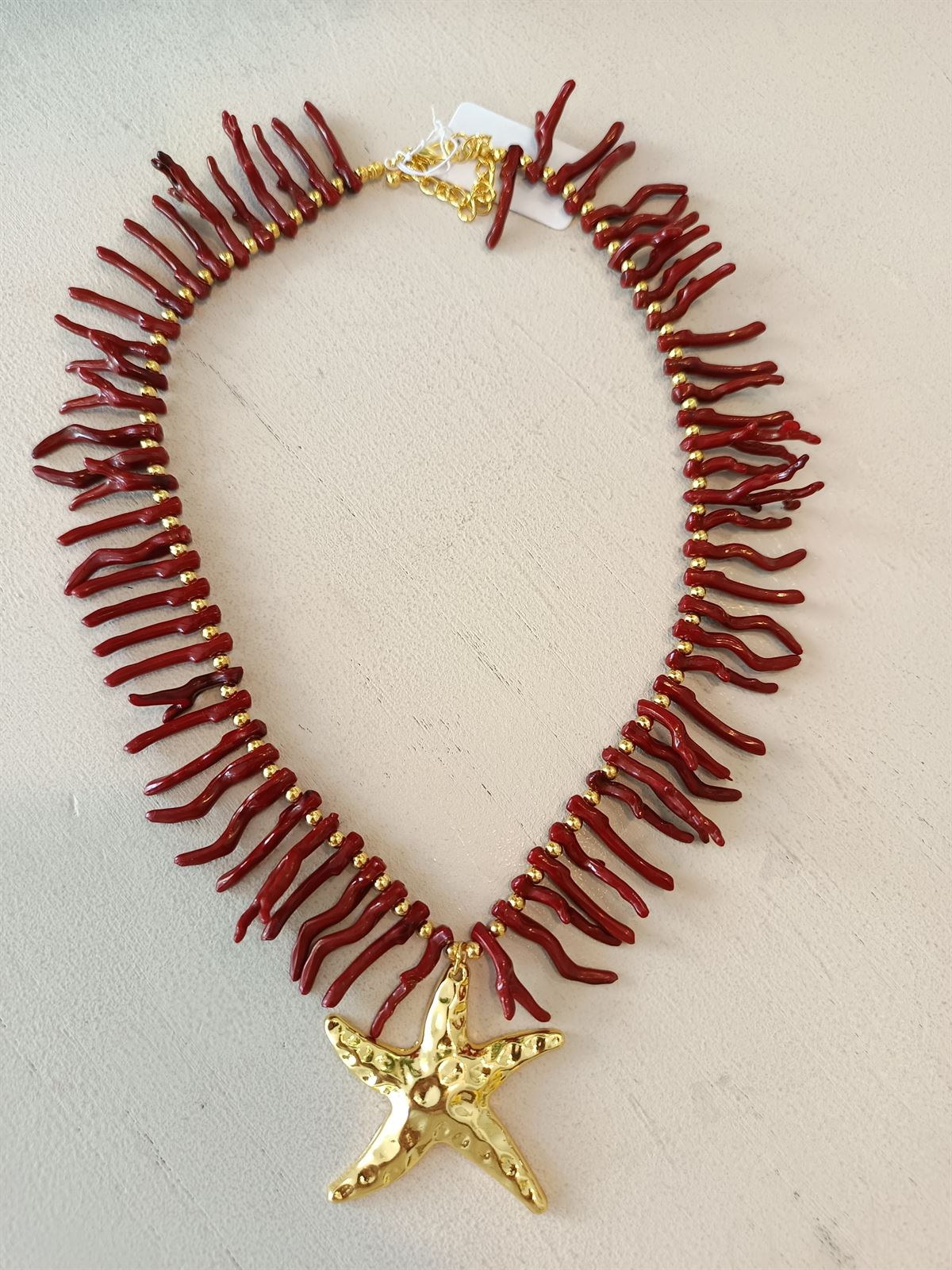 COLLAR CORAL ROJO - Imagen 3