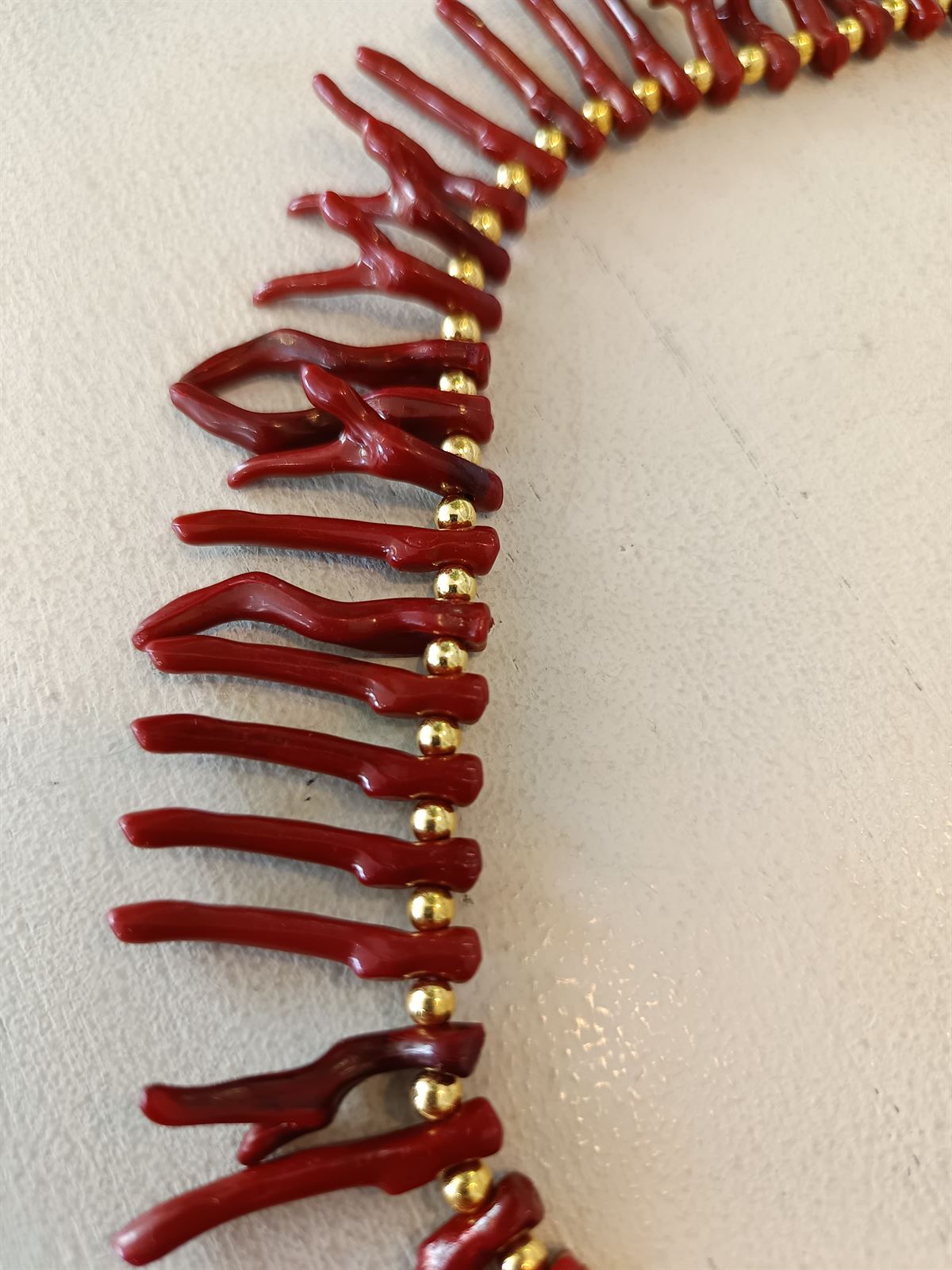 COLLAR CORAL ROJO - Imagen 4