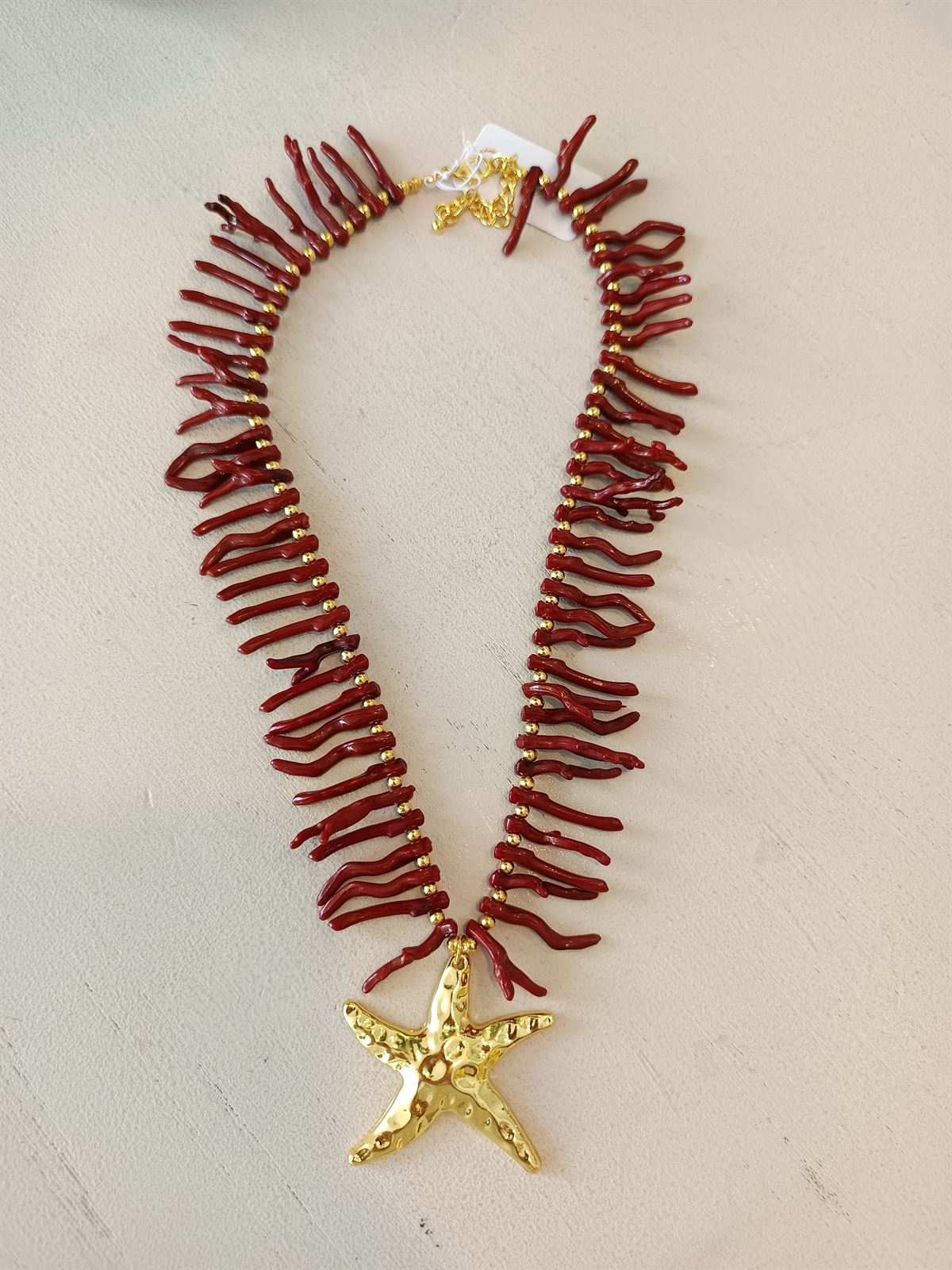 COLLAR CORAL ROJO - Imagen 5