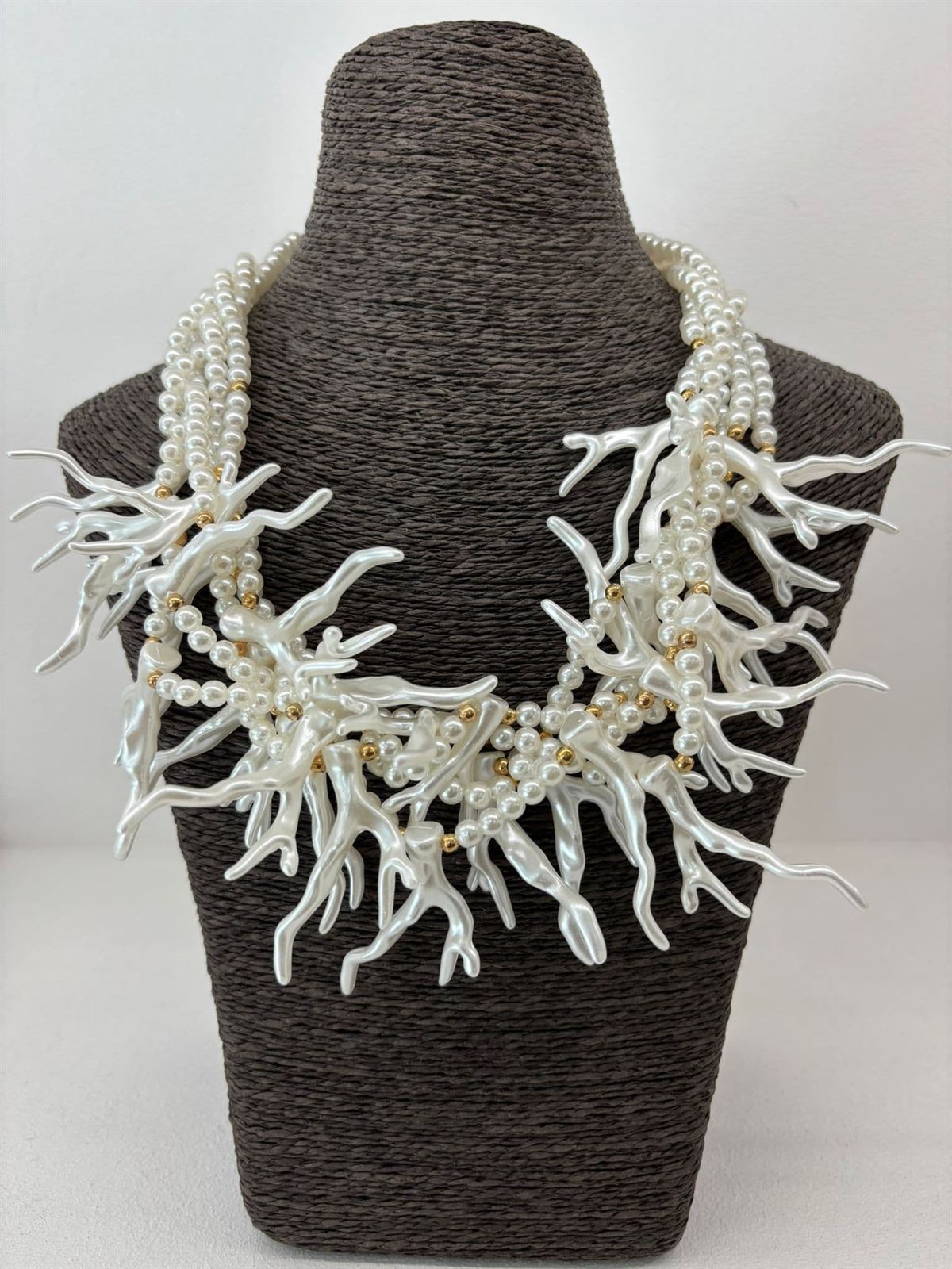 COLLAR CORALES BLANCO - Imagen 3
