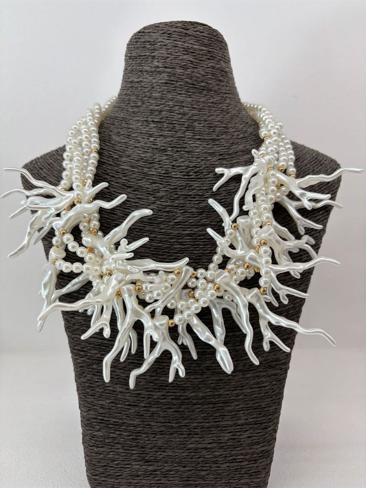 COLLAR CORALES BLANCO - Imagen 4