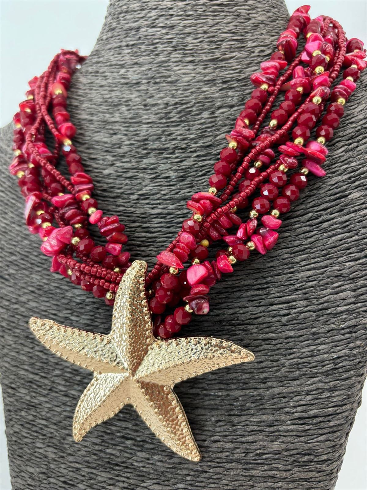COLLAR ESTRELLA ROJO - Imagen 3
