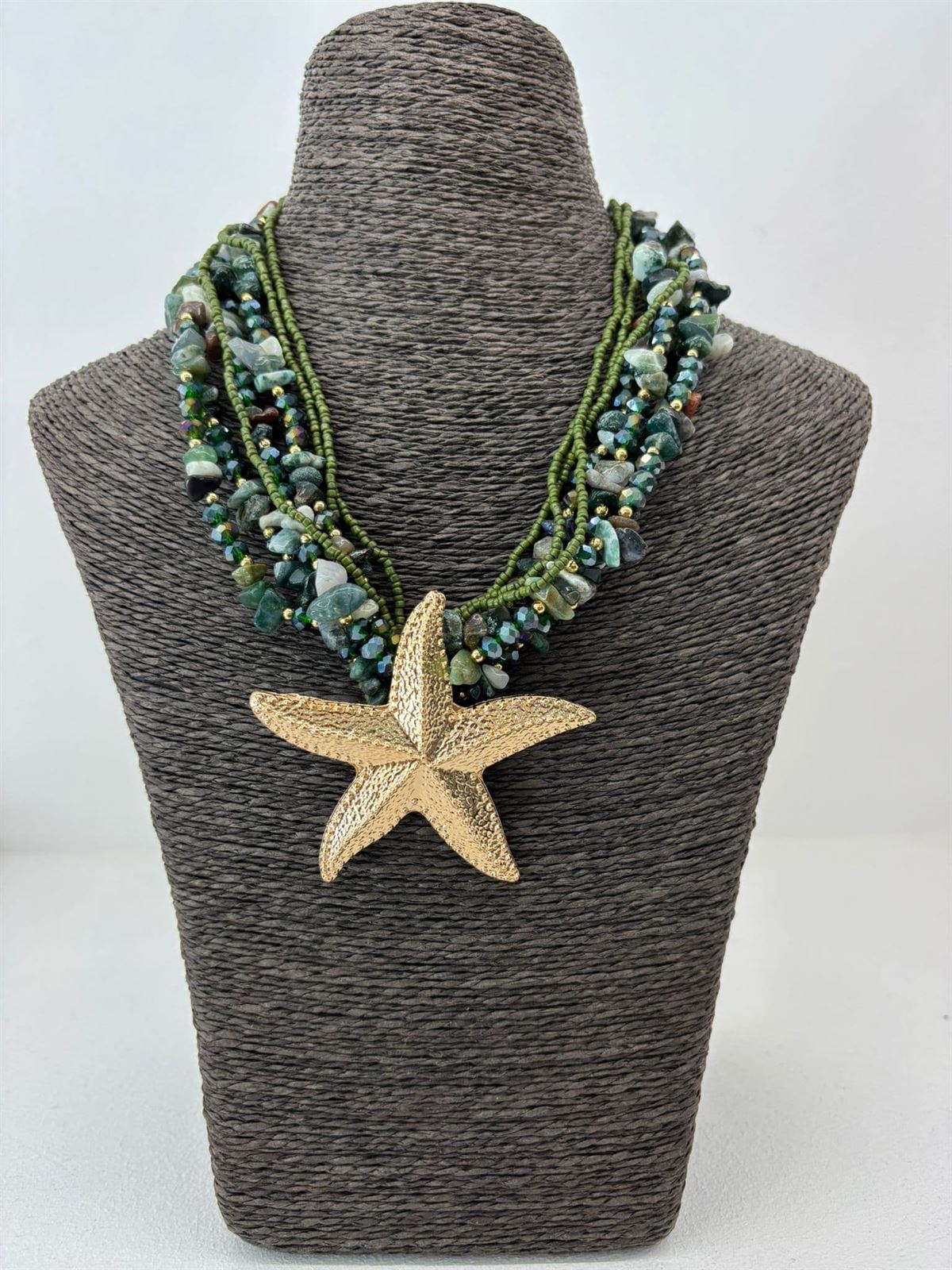 COLLAR ESTRELLA VERDE - Imagen 1
