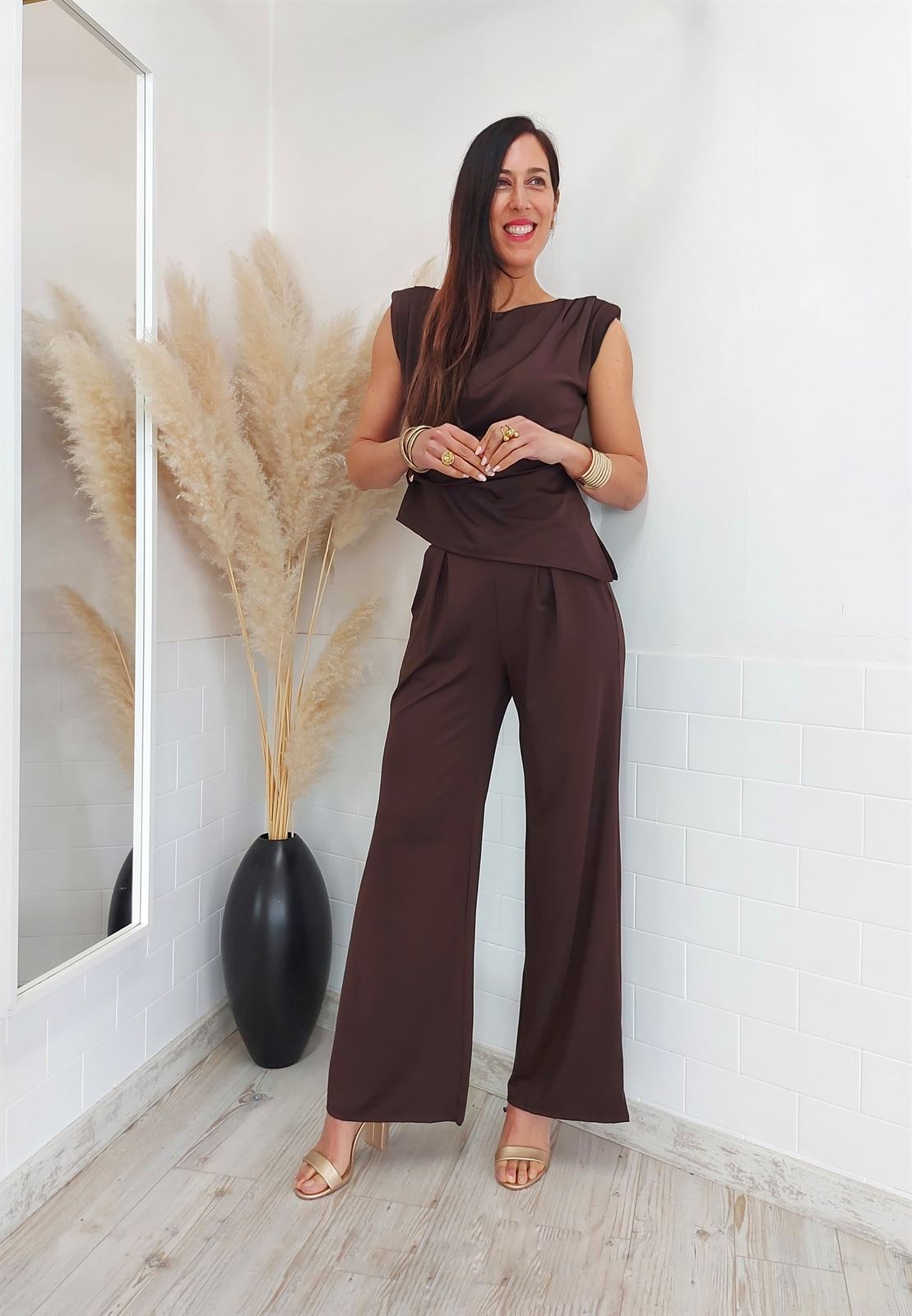 CONJUNTO ALMERIA CHOCOLATE - Imagen 4