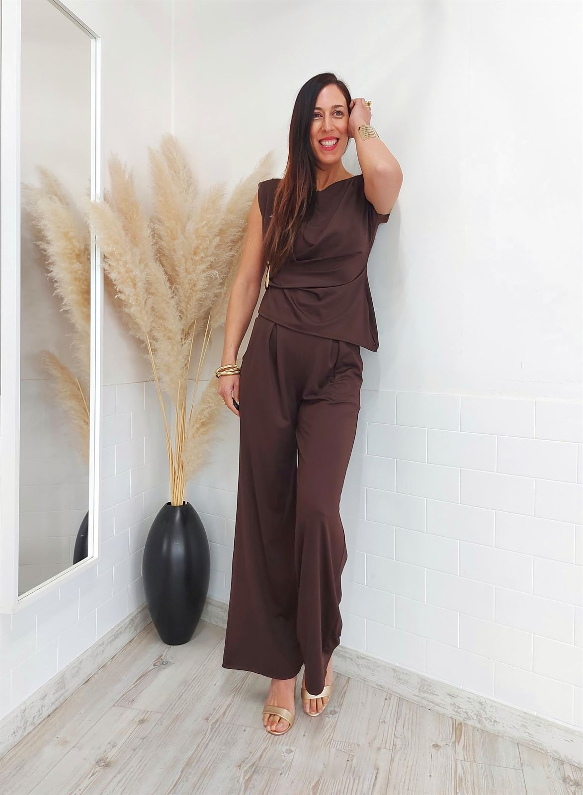 CONJUNTO ALMERIA CHOCOLATE - Imagen 5