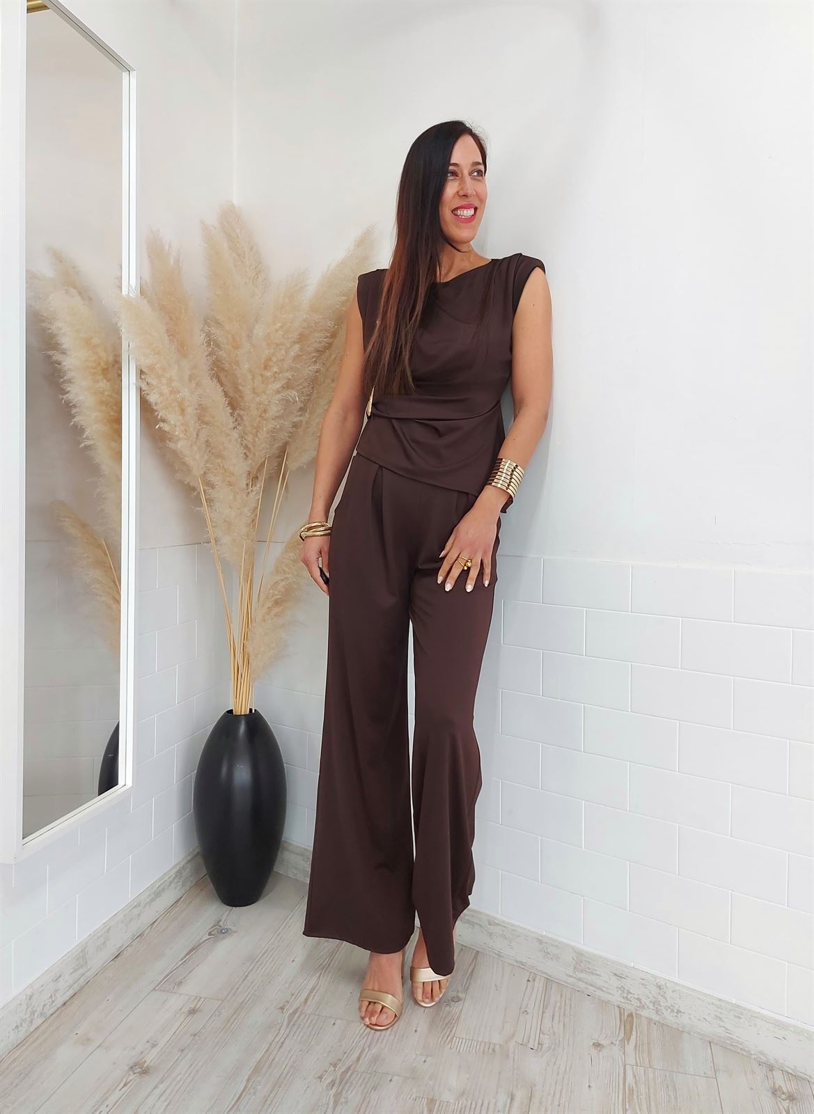 CONJUNTO ALMERIA CHOCOLATE - Imagen 6