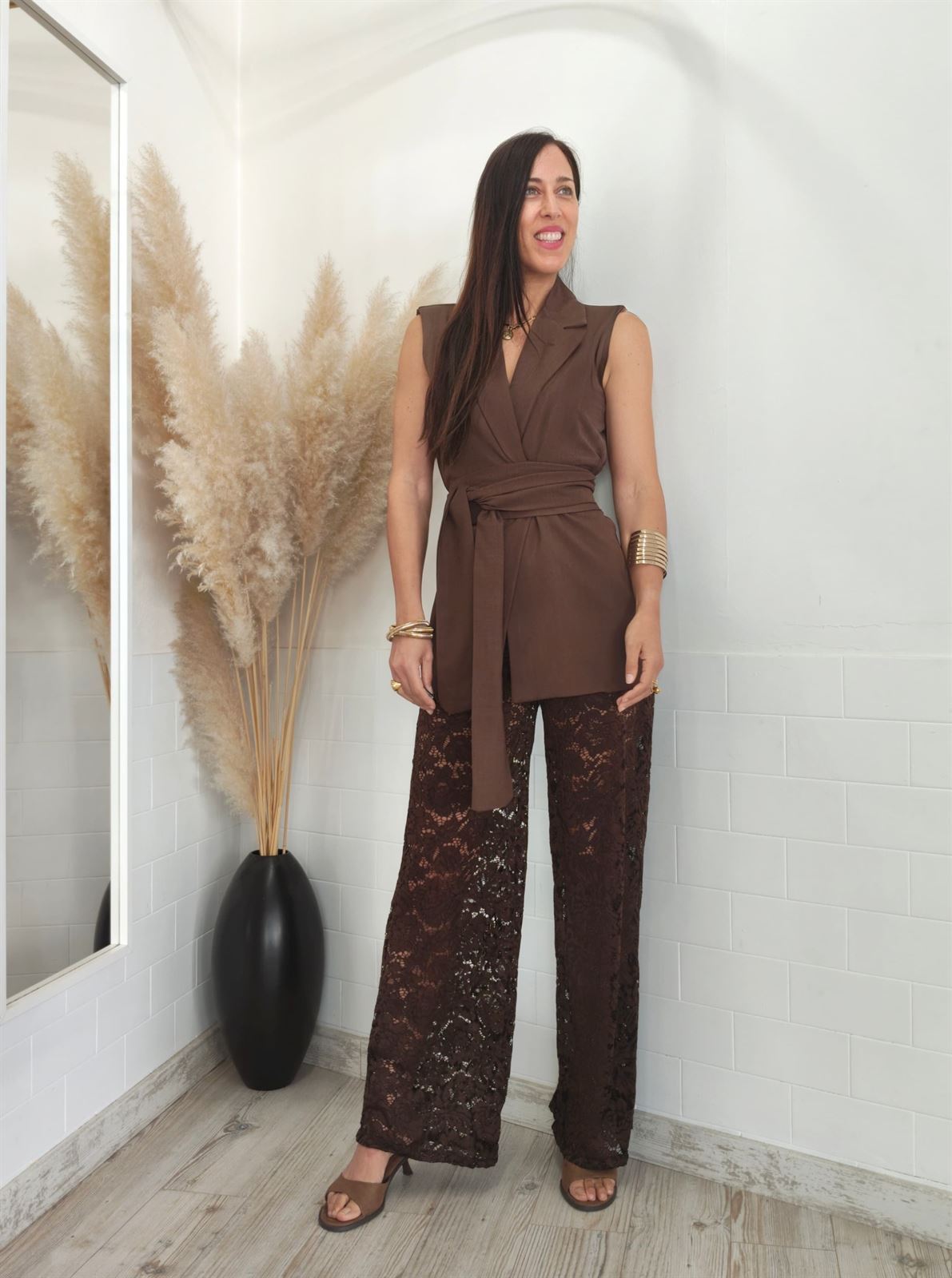 CONJUNTO BRIANA CHOCOLATE - Imagen 3
