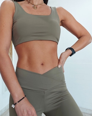 CONJUNTO GYM KAKI - Imagen 2