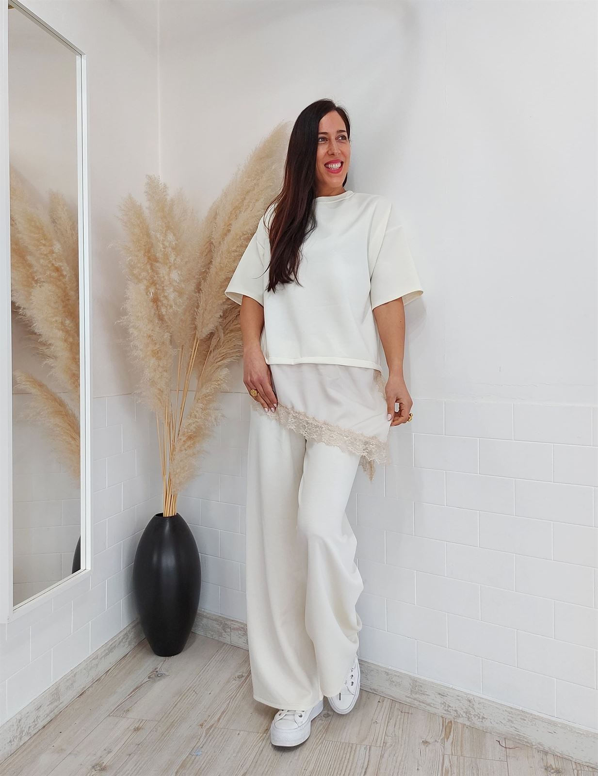 CONJUNTO MALAGA BEIGE - Imagen 1