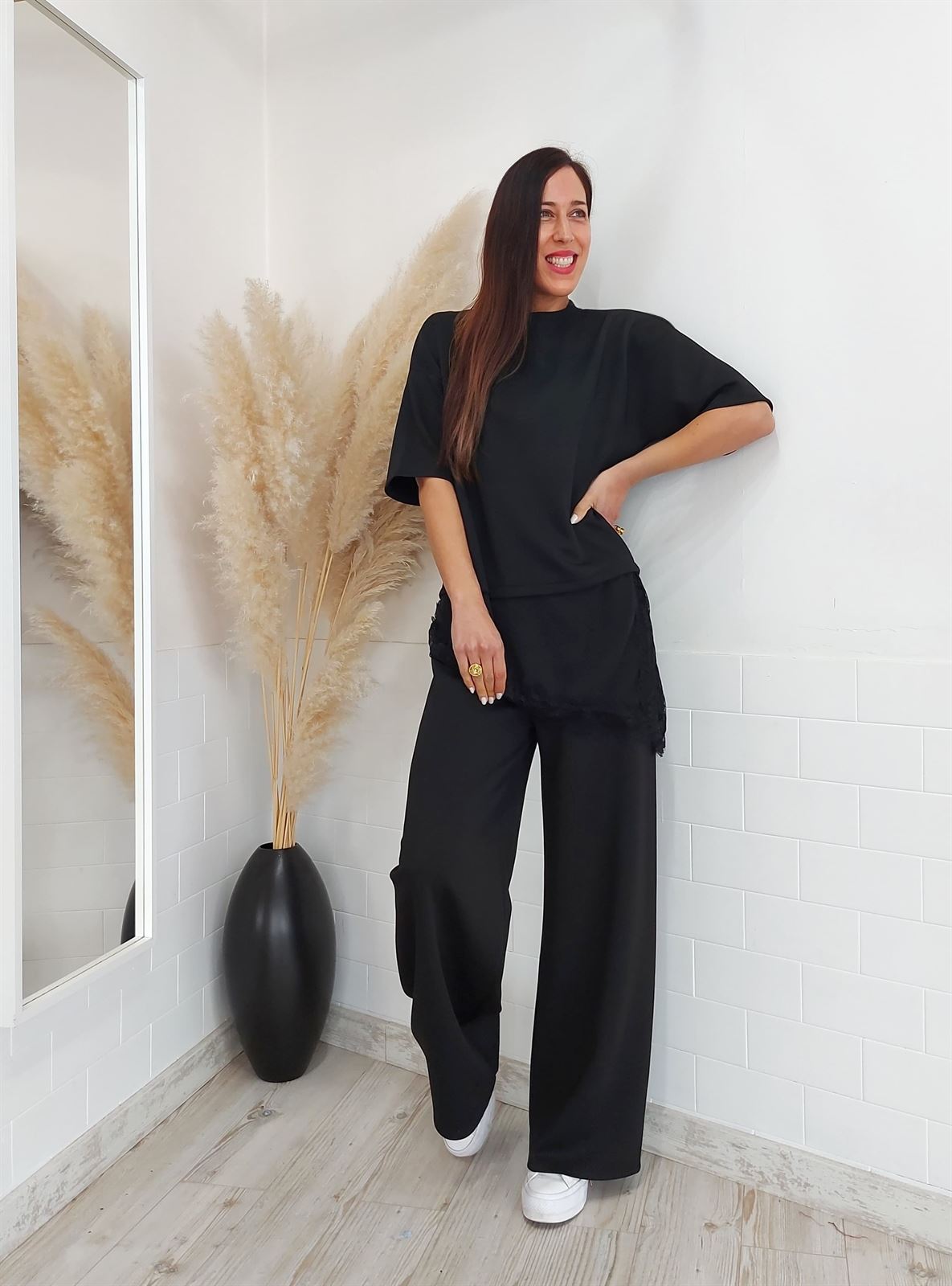 CONJUNTO MÁLAGA NEGRO - Imagen 1