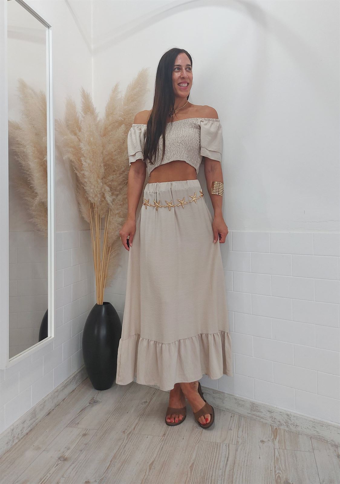 CONJUNTO NORDES BEIGE - Imagen 1