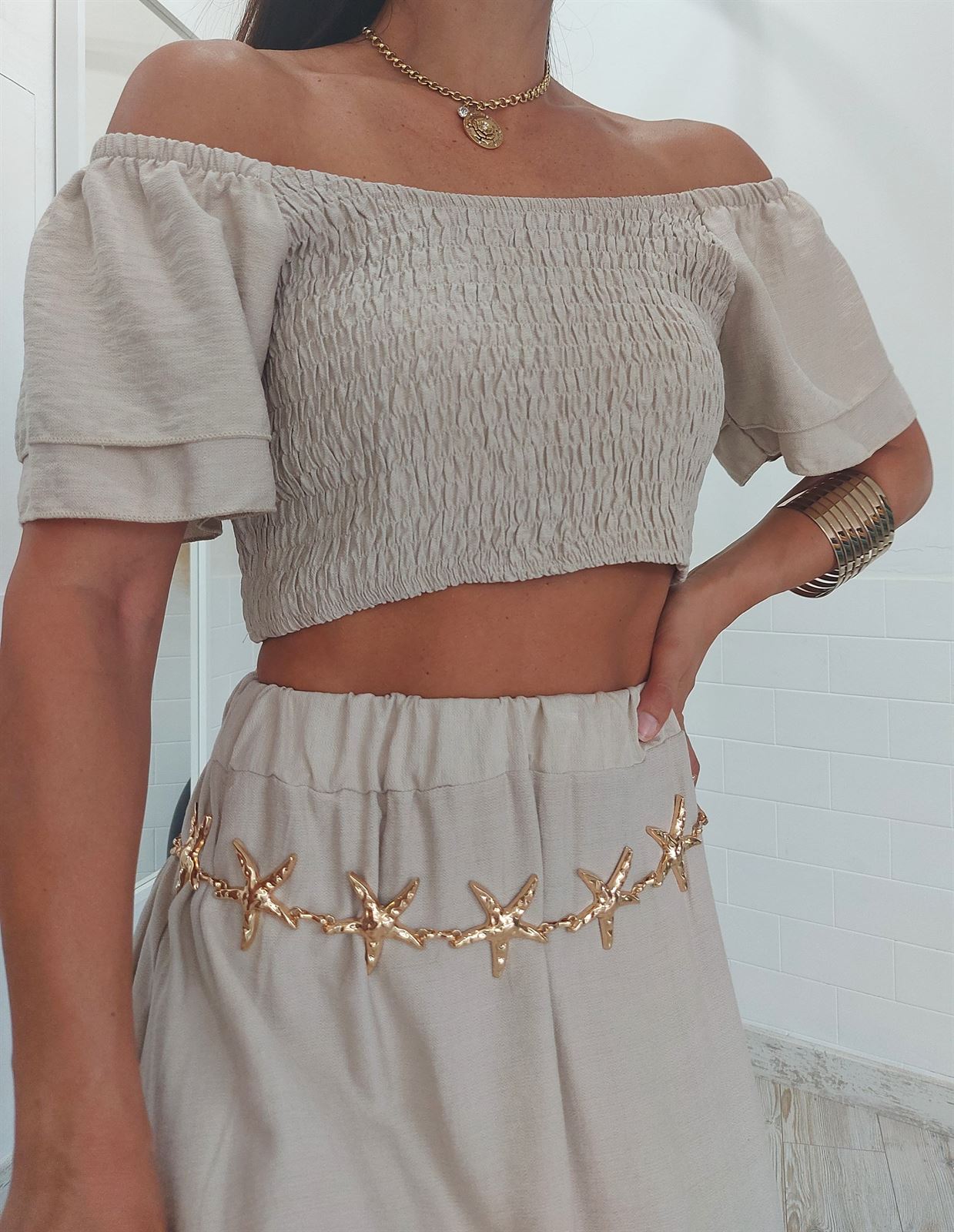 CONJUNTO NORDES BEIGE - Imagen 2