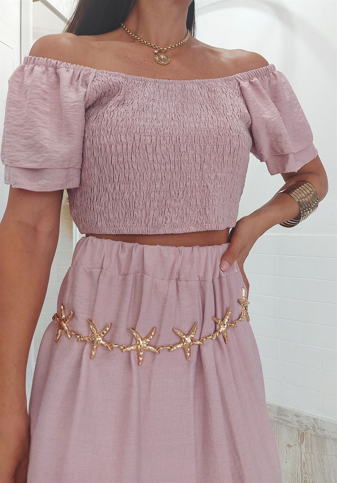 CONJUNTO NORDES ROSA - Imagen 1