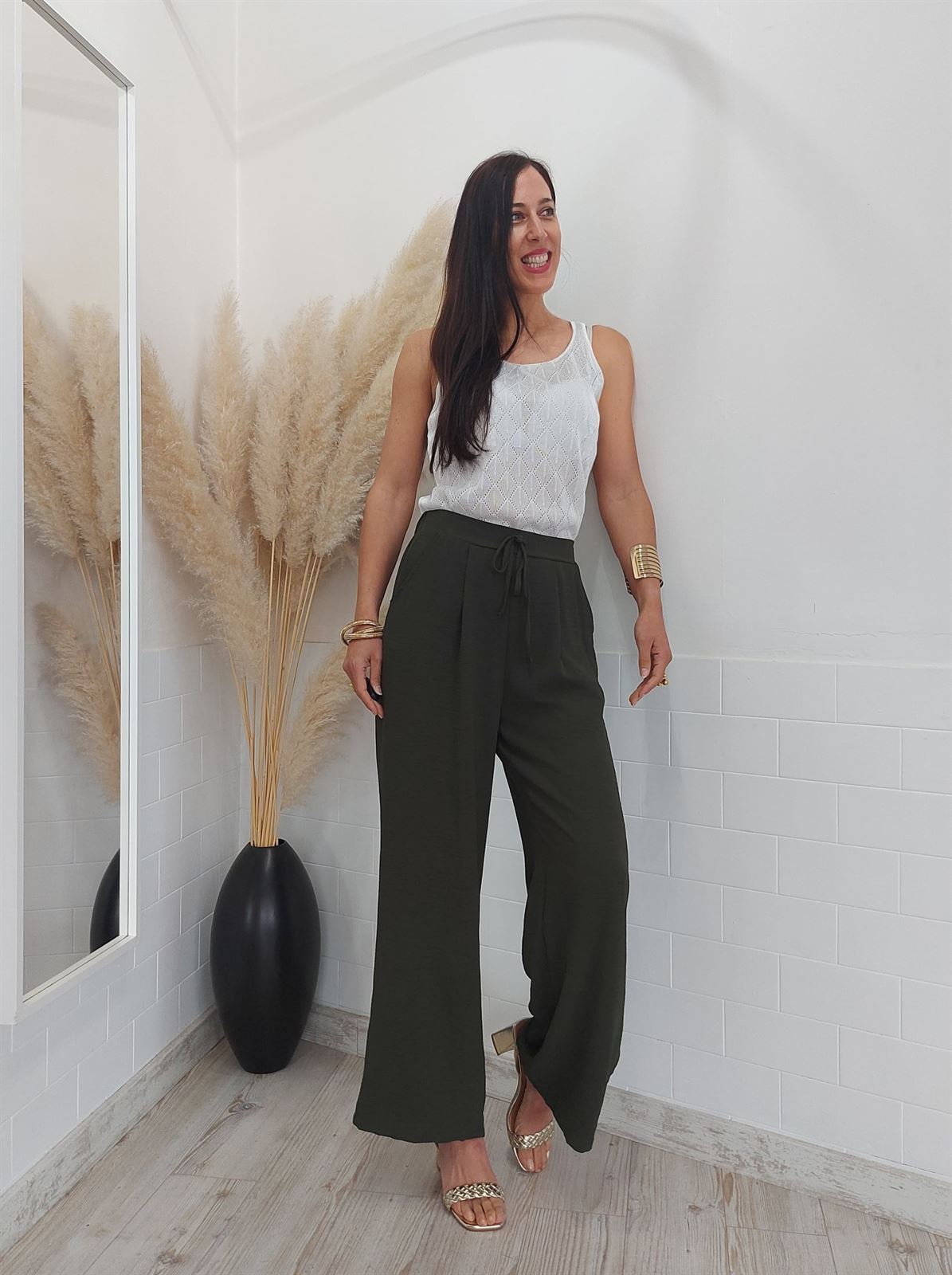 CONJUNTO RACHEL KAKI - Imagen 1