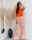 CONJUNTO TOP Y PANTALON NARANJA - Imagen 1