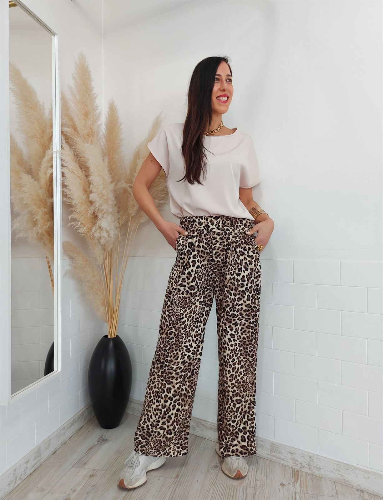 CONJUNTO WILD ANIMAL BEIGE - Imagen 3