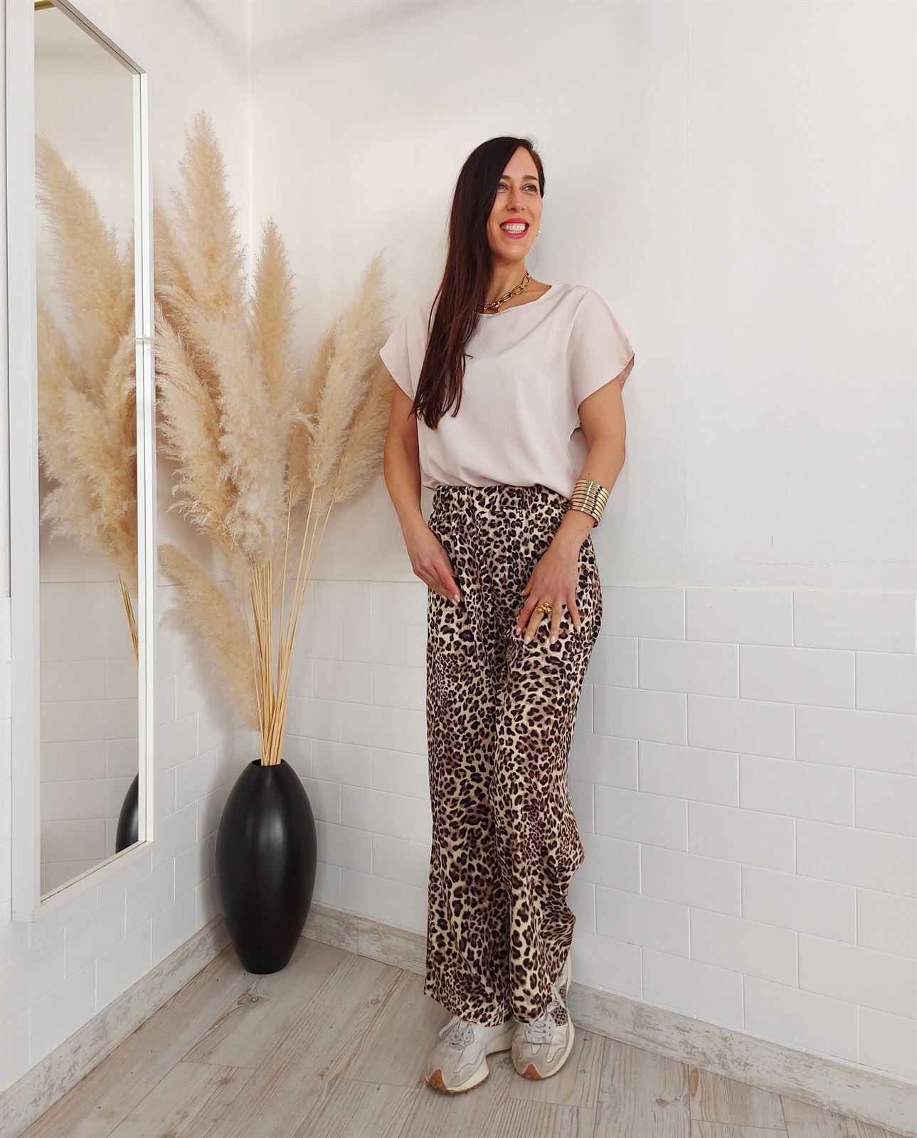 CONJUNTO WILD ANIMAL BEIGE - Imagen 5