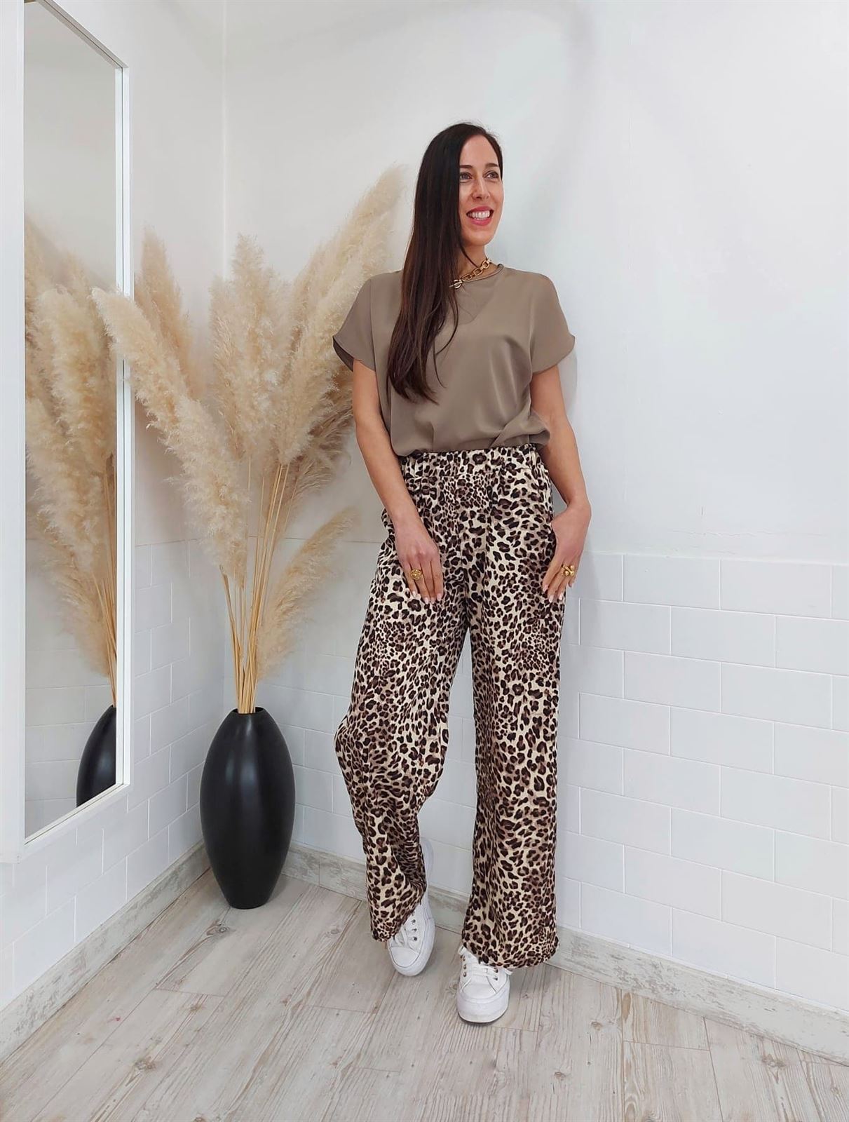 CONJUNTO WILD ANIMAL CAMEL - Imagen 4