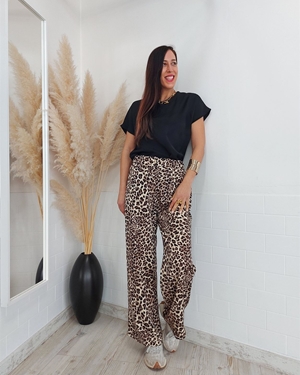 CONJUNTO WILD ANIMAL NEGRO - Imagen 1