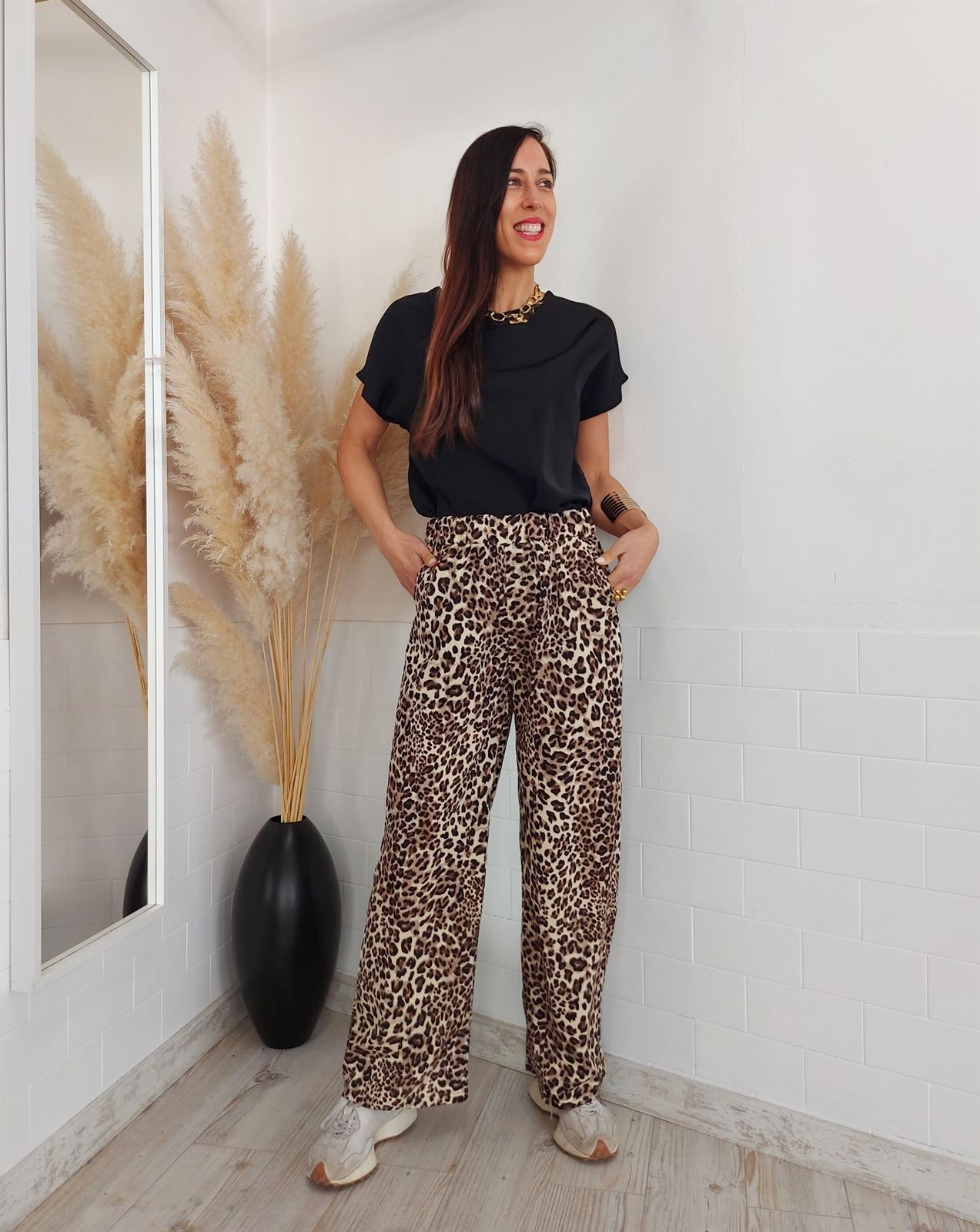 CONJUNTO WILD ANIMAL NEGRO - Imagen 4