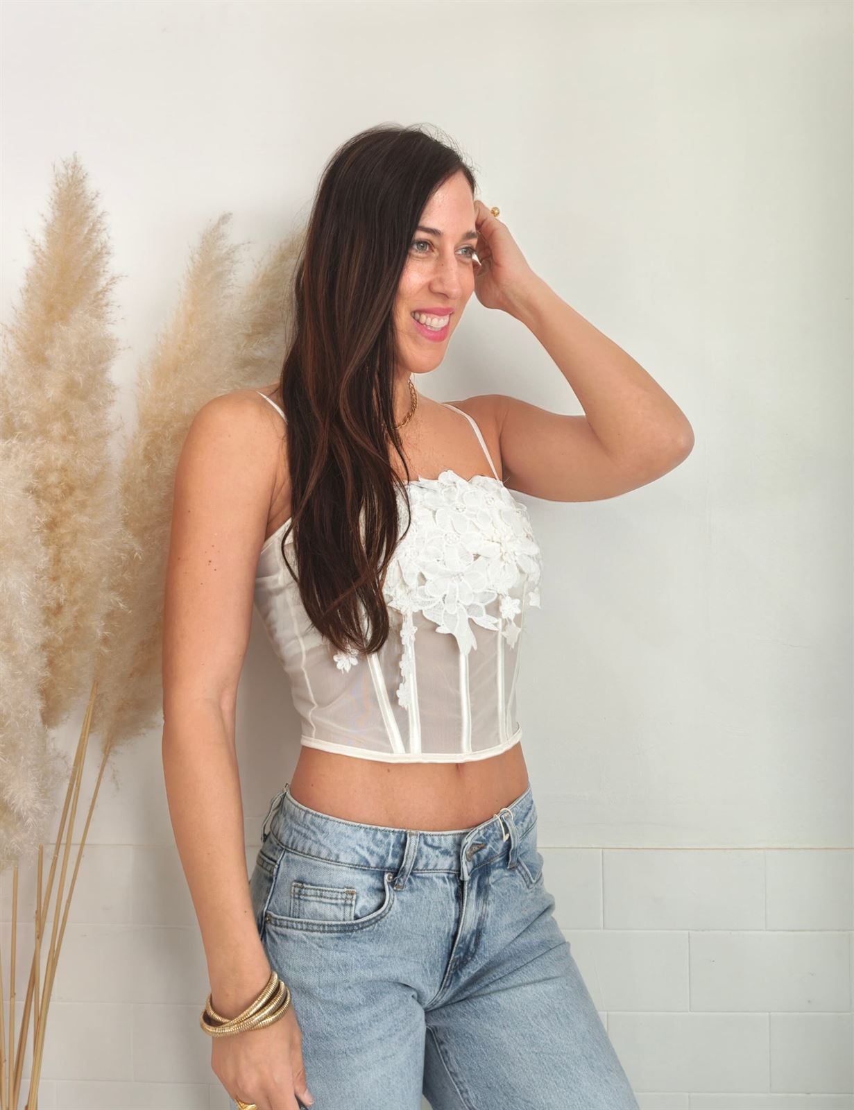 CORSET BLANCO - Imagen 1