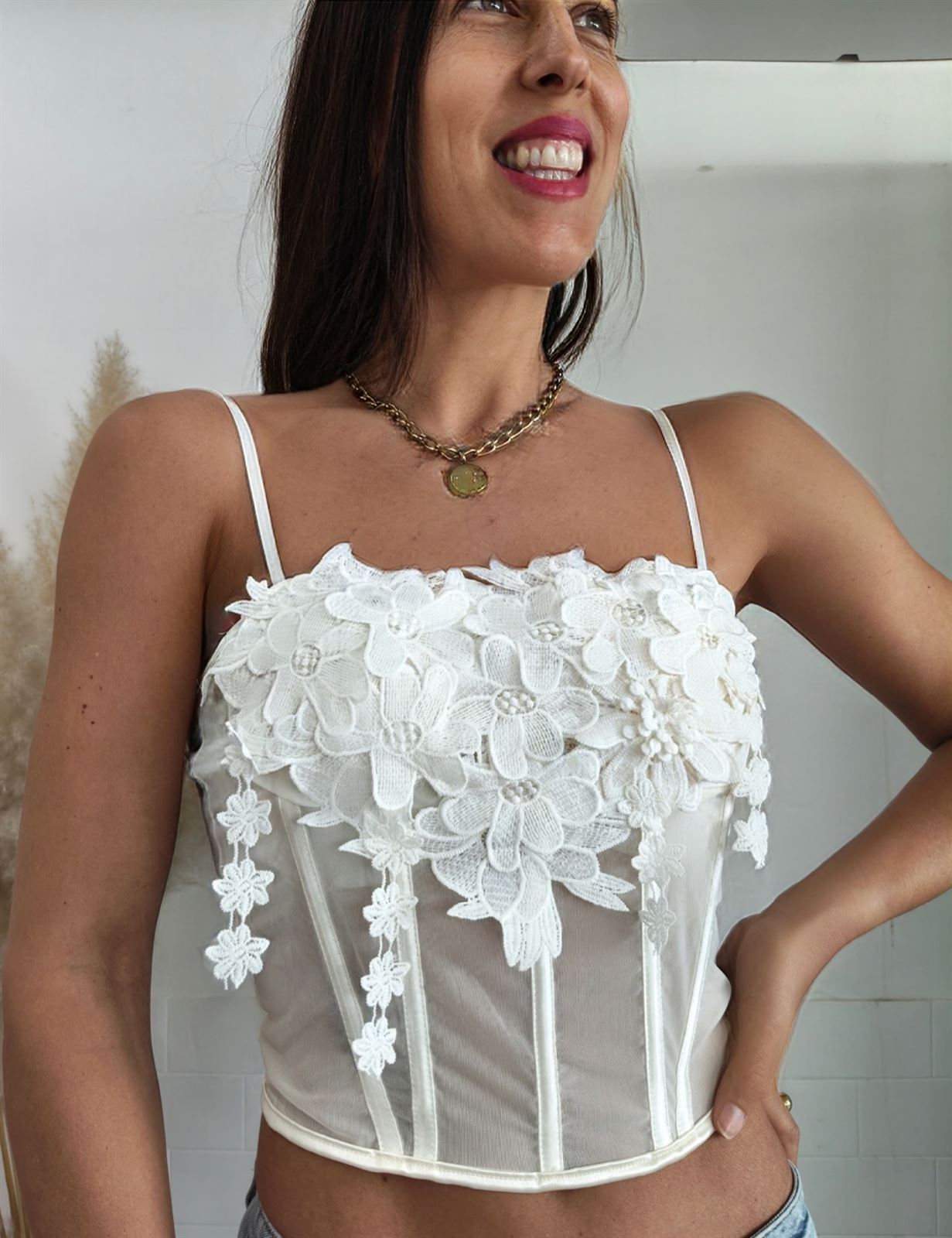 CORSET BLANCO - Imagen 4