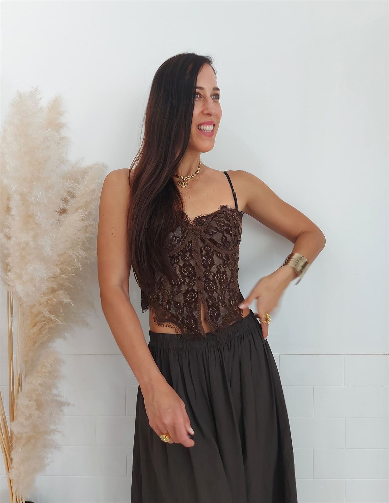 CORSET CHOCOLATE - Imagen 1