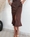 FALDA ANTELINA CHOCOLATE - Imagen 1