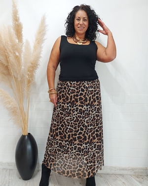 FALDA LEOPARDO - Imagen 1
