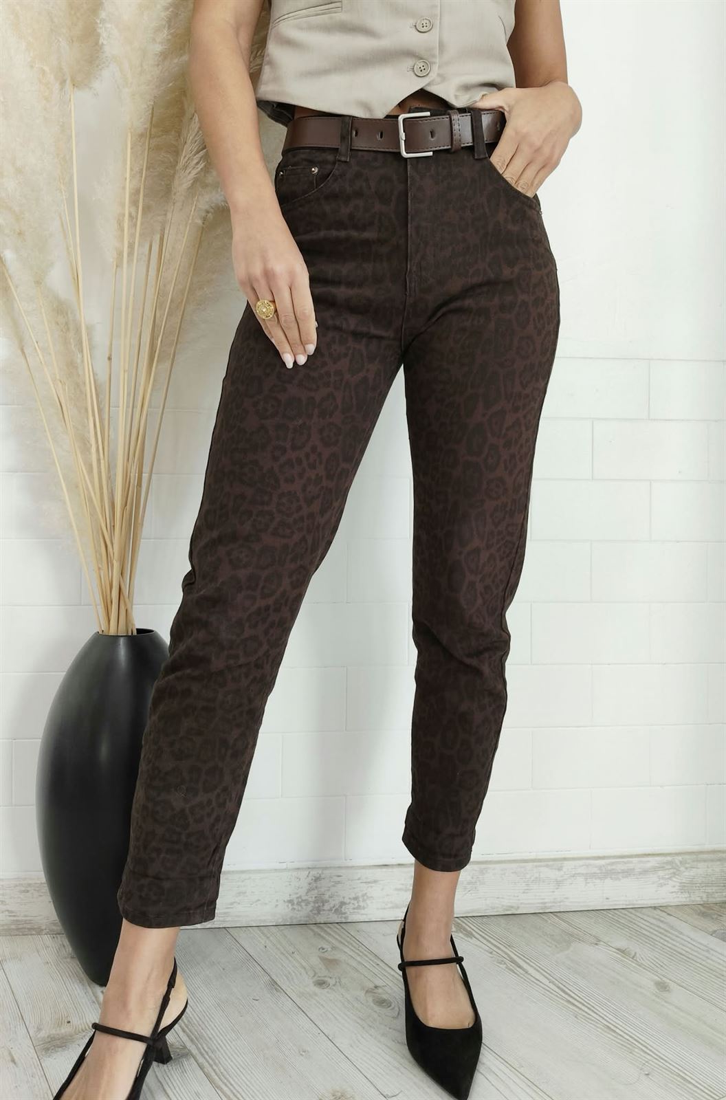 JEANS LEO CHOCO - Imagen 1