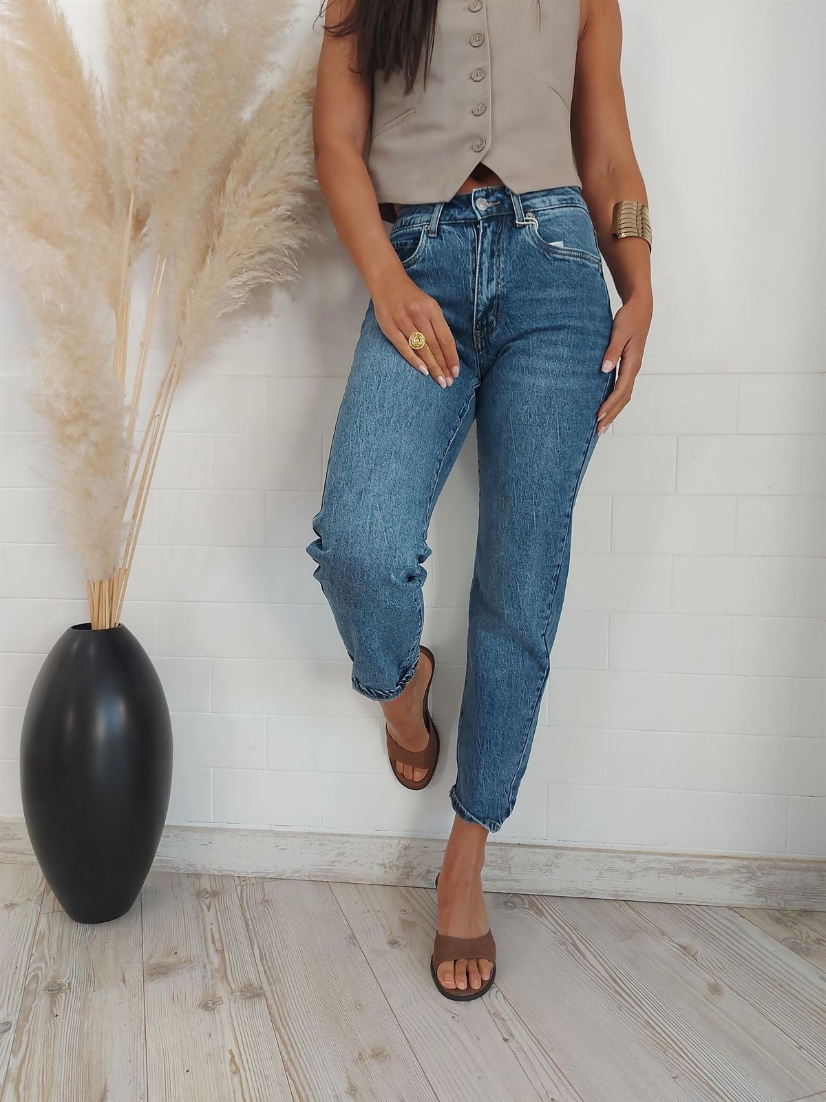 JEANS MOM FIT - Imagen 1