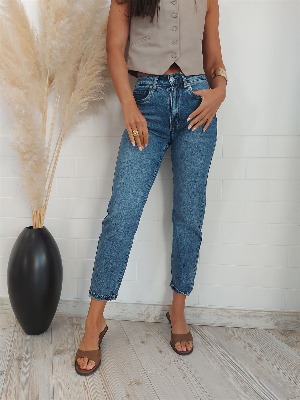 JEANS MOM FIT - Imagen 3