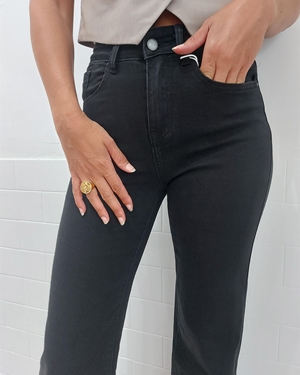 JEANS RECTO NEGRO - Imagen 2