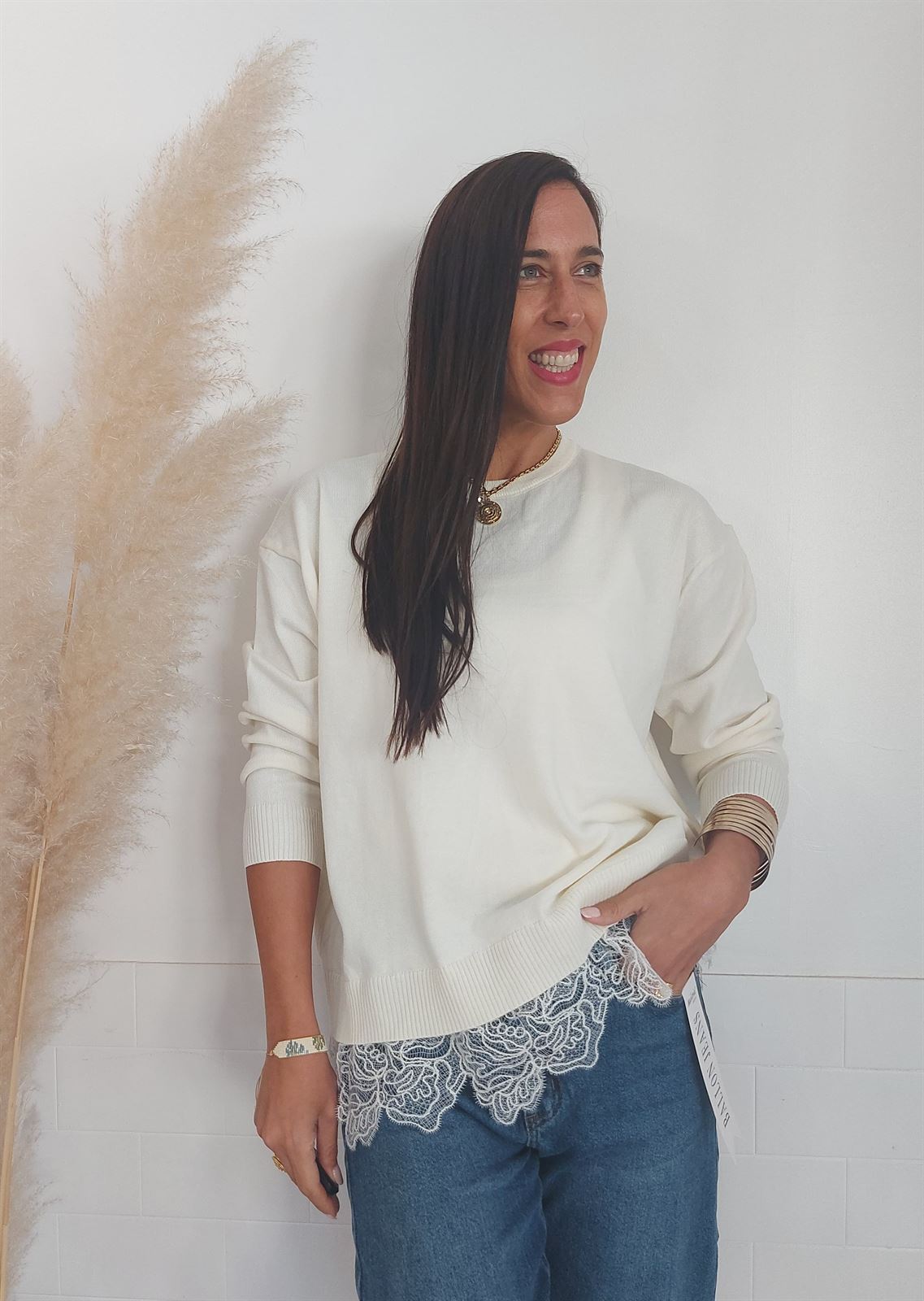 JERSEY BETTY BEIGE - Imagen 2