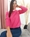 JERSEY BOTONES FUCSIA - Imagen 1