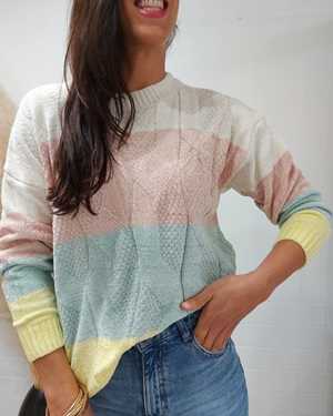 JERSEY COLORS BLANCO - Imagen 2