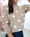 JERSEY DOTS CAMEL - Imagen 2