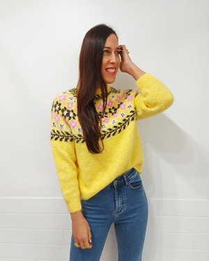 JERSEY GRECAS AMARILLO - Imagen 1