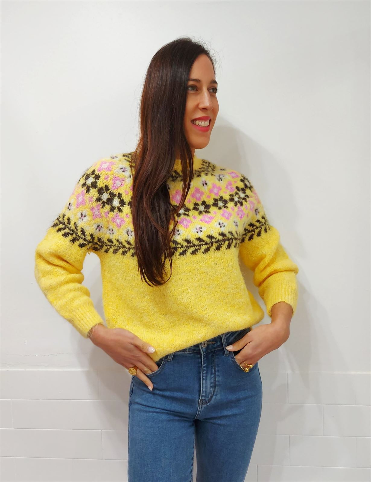 JERSEY GRECAS AMARILLO - Imagen 3